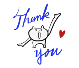 Im Cat human sticker #3571666