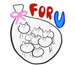 Im Cat human sticker #3571667