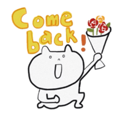 Im Cat human sticker #3571673