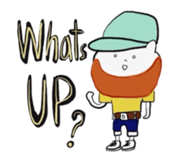 Im Cat human sticker #3571674