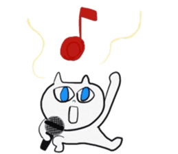 Im Cat human sticker #3571687