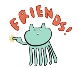 Im Cat human sticker #3571688