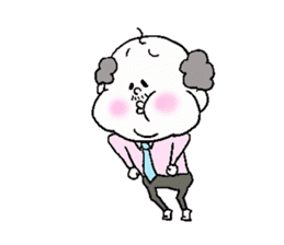 Mofuo is charming. A revised edition. sticker #3571736