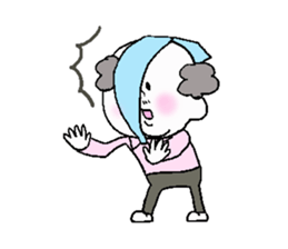 Mofuo is charming. A revised edition. sticker #3571738