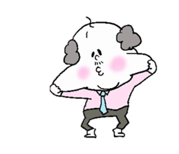 Mofuo is charming. A revised edition. sticker #3571748