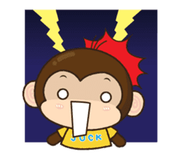 Juck the Monkey sticker #3572835