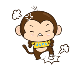 Juck the Monkey sticker #3572839