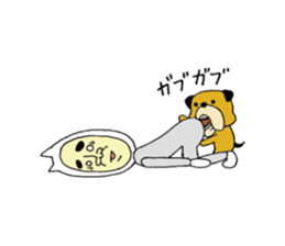 Supar Cat man sticker #3573146