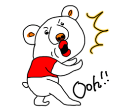 THE VERY FUNNY BEAR sticker #3573531