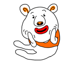 THE VERY FUNNY BEAR sticker #3573536