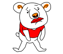 THE VERY FUNNY BEAR sticker #3573538