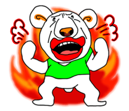 THE VERY FUNNY BEAR sticker #3573541