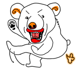 THE VERY FUNNY BEAR sticker #3573543
