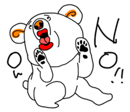 THE VERY FUNNY BEAR sticker #3573545