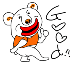 THE VERY FUNNY BEAR sticker #3573546