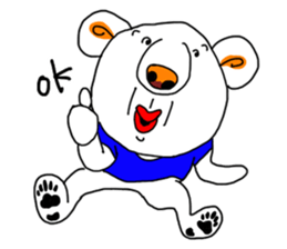 THE VERY FUNNY BEAR sticker #3573547