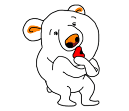 THE VERY FUNNY BEAR sticker #3573548