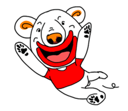 THE VERY FUNNY BEAR sticker #3573549