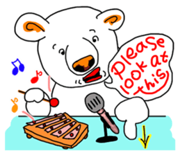 THE VERY FUNNY BEAR sticker #3573553