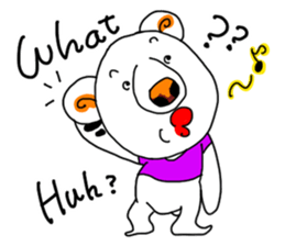 THE VERY FUNNY BEAR sticker #3573554