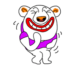 THE VERY FUNNY BEAR sticker #3573563