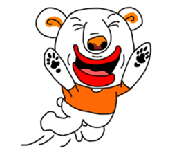 THE VERY FUNNY BEAR sticker #3573566