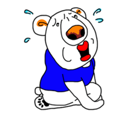 THE VERY FUNNY BEAR sticker #3573567