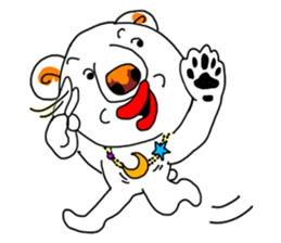 THE VERY FUNNY BEAR sticker #3573569