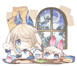 Ciri and Cyril Faerin Forever sticker #3574291