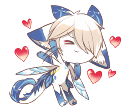 Ciri and Cyril Faerin Forever sticker #3574295