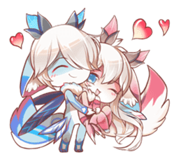 Ciri and Cyril Faerin Forever sticker #3574306