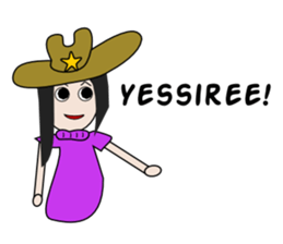 English with Lina: (4) Yes Yes Yes! sticker #3574374