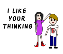 English with Lina: (4) Yes Yes Yes! sticker #3574399