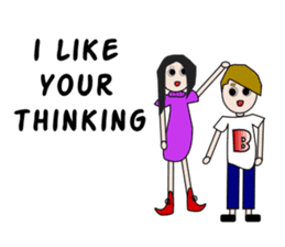 English with Lina: (4) Yes Yes Yes! sticker #3574399