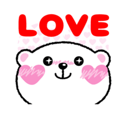 Kyururunkuma Love Love Editing sticker #3574491