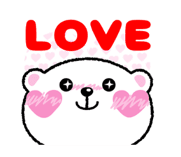 Kyururunkuma Love Love Editing sticker #3574491