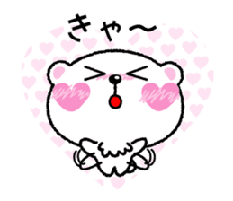 Kyururunkuma Love Love Editing sticker #3574522