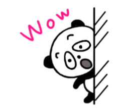 Warm panda sticker #3574530