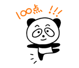 Warm panda sticker #3574531