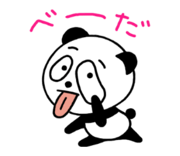 Warm panda sticker #3574534