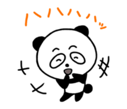 Warm panda sticker #3574538