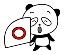 Warm panda sticker #3574540
