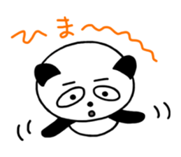 Warm panda sticker #3574549