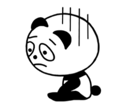 Warm panda sticker #3574552