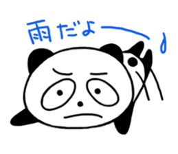 Warm panda sticker #3574565