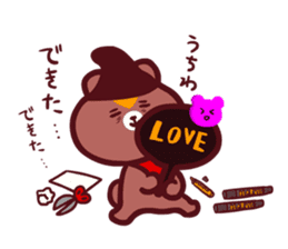 k-pop fan of bear and cat sticker #3574985
