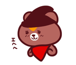 k-pop fan of bear and cat sticker #3574997