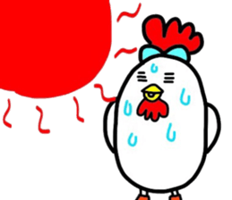 Fashionable Chicken sticker #3575102