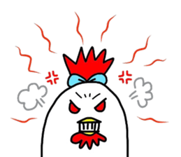 Fashionable Chicken sticker #3575114