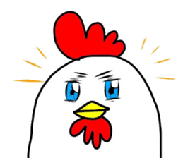 Fashionable Chicken sticker #3575120